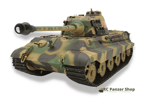 RC Panzer Königstiger Heng Long 1:16 Frontansicht links