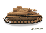 RC Panzer Panzerkampfwagen IV Ausf. F 3858 Heng Long 1:16