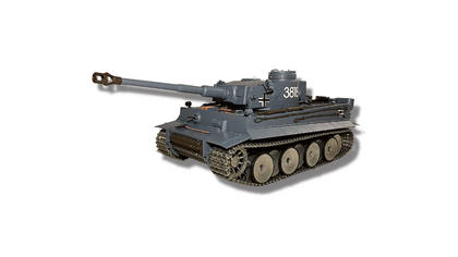 RC Panzer Tiger 1 Heng Long 1:16 mit Metallketten Frontansicht