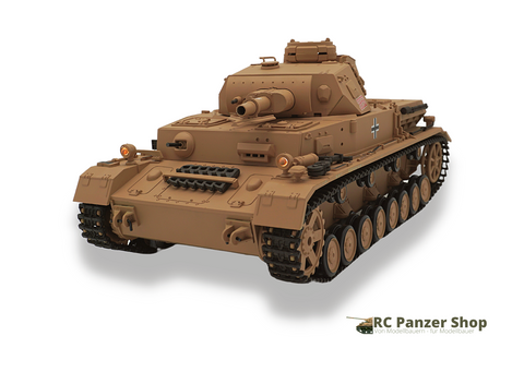 RC Panzer Panzerkampfwagen IV Ausf. F 3858 Heng Long 1:16