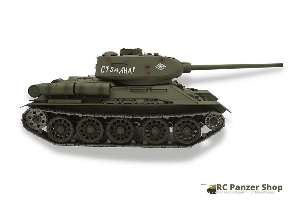 RC Panzer T34-85 3909 Heng Long 1:16 Professional Metall-Edition